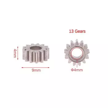 Шестерня двигателя ZLinKJ 9/11/12/13/14/15 зубьев для RS550