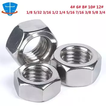 Шестигранные гайки SHOUZHENG FASTENER из нержавеющей стали 304