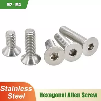 Шестигранные винты Chap Codie из нержавеющей стали 304 M2 M2.5 M3 M4