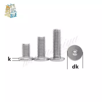 Шестигранный болт с шестигранной головкой из нержавеющей стали, 5-50 шт., см, M2, M2, M3, M4, M5, M6, M8