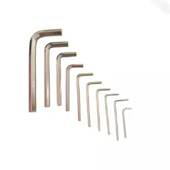 Шестигранный ключ L-образный GUYI серебристый черный