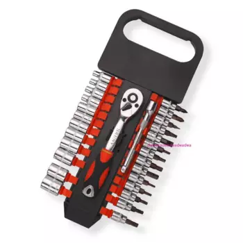 Шестигранный ключ с храповым механизмом, 28 шт.