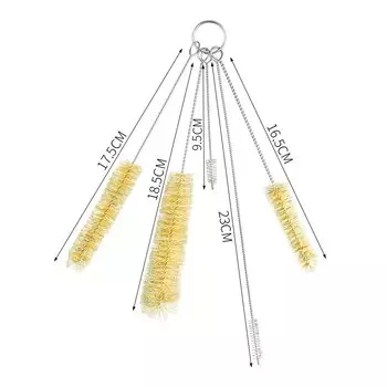 Щетка для чистки соломинок Meltset из нержавеющей стали