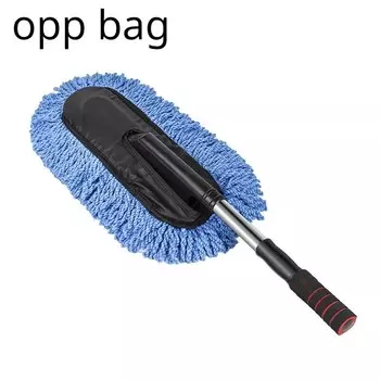 Щетка Для Мойки Автомобиля С Телескопической Ручкой, Специальная Восковая Швабра, Щетка Для Очистки Пыли Из Микрофибры