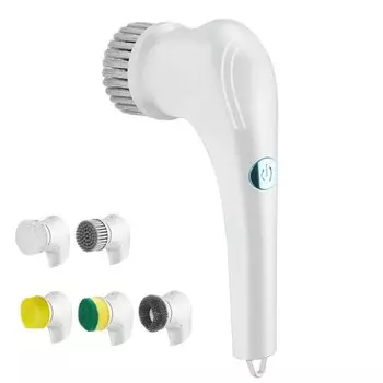 Щетка для мытья окон и кухонных принадлежностей 5 в 1 с USB-зарядкой