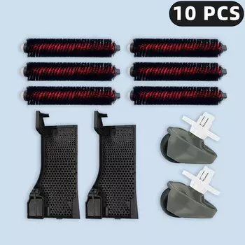 Щетка для очистки фильтра резервуара, переднее колесо OSSIEAO для Roborock S7 MaxV Ultra / S7 Pro Ultra