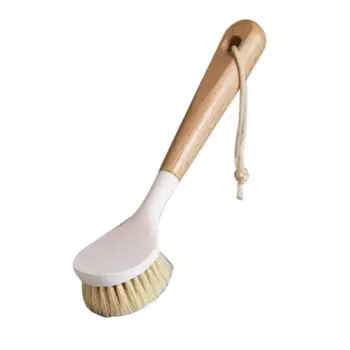 Щетка для посуды из бамбука и сизаля