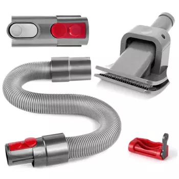 Щетка для собак Dyson V11 V10 V8 V7 V6, щетка для удлинения шерсти домашних животных, шланг и адаптер, инструмент для освещения 921001-01, долговечная