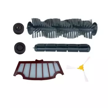 Щетка для волос, резиновая щетка, боковая щетка, HEPA-фильтр для робота-пылесоса A320/A325/A330/A335/A336/A337/338