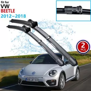 Щетка стеклоочистителя автомобиля для Volkswagen VW Beetle New Beetle 2012 ~ 2018 передние дворники лобового стекла 2013 2014 2015 автомобильные аксессуары