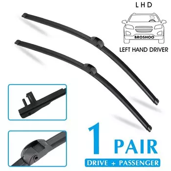 Щетка стеклоочистителя для Volkswagen TOUAREG 26 "+ 26" 2007-2016 Авто Стеклоочистители для лобового стекла лезвия для мытья окон боковой штифт