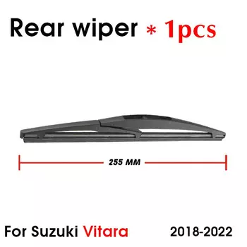 Щетка стеклоочистителя заднего стекла для лобового стекла Suzuki Vitara Hatchback 255 мм 2018-2022 автомобильные аксессуары