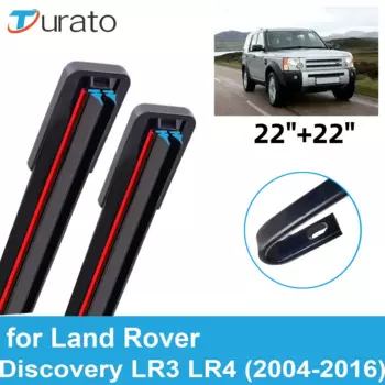 Щетки стеклоочистителя автомобильные 2 шт. для Land Rover Discovery LR3 LR4 2004-2016 дюйма, двойные резиновые аксессуары для переднего лобового стекла 2013 2014 2015 2016