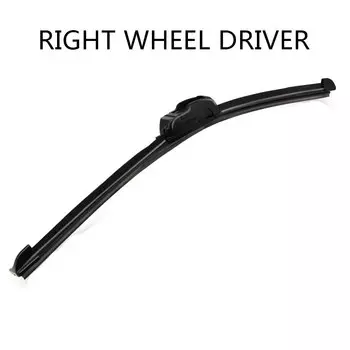 Щетки стеклоочистителя автомобиля U-типа, универсальные мягкие резиновые безрамные автомобильные дворники без кронштейнов 12 "14"16"17"18"19"20"21"22"24"26"28"