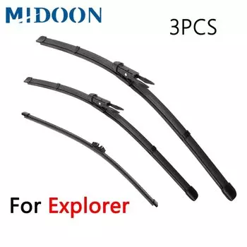 Щетки стеклоочистителя MIDOON для Ford Explorer 2011, 2012, 2013, 2014, 2015, 2016, 2017, 26, 22, 11 дюймов