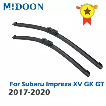 Щетки стеклоочистителя MIDOON для Subaru Impreza XV GK GT 2017 2018 2019 2020, лобовое стекло, переднее стекло, 26 дюймов + 16 дюймов