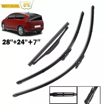 Щетки стеклоочистителя Misima для Citroen C4 Coupe, 3 двери, 2004, 2005, 2006, 2007, 2008, 2009, 2010