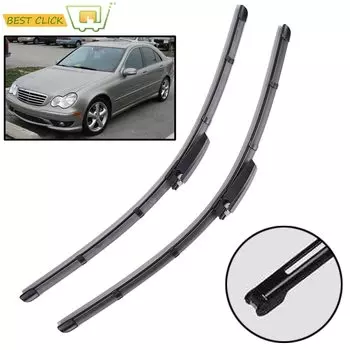 Щетки стеклоочистителя Misima для Mercedes W203 C160 C180 C200 C230 C240 C280 C350 C32 C55 2004-2007, переднее стекло 2005 2006