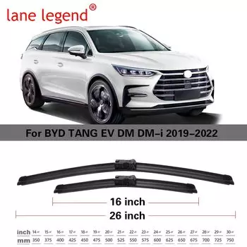 Щетки стеклоочистителя переднего стекла автомобиля для BYD TANG EV 600 600D 2019 2020 2021 2022 DM DM-i, аксессуары, щетки стеклоочистителя