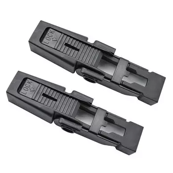 Щетки стеклоочистителя передние, 61618231740, комплект зажим фиксирующий, 2 шт., для Land Rover Discovery II L318, Range Rover L322, автозапчасти