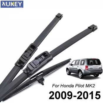 Щетки стеклоочистителя Xukey переднего и заднего стекла для Honda Pilot 2 2011 2012 2013 2014 2015 76730-SZA-A02 76620-SZA-A01 76630-SZA-A01