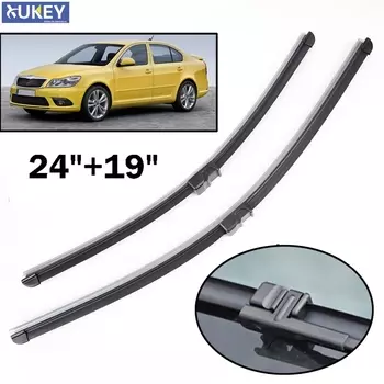 Щетки стеклоочистителя Xukey переднего стекла для Skoda Octavia A5 1Z MK2 24 "19" 2004 2005 2006 2007 2008 2009 2010 2011 2012