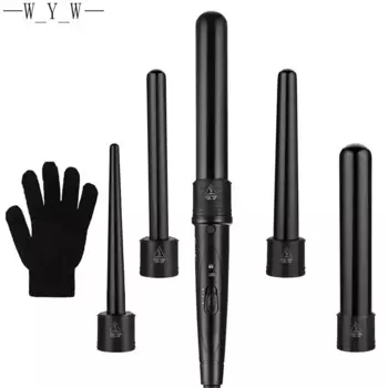 Щипцы для завивки волос 3-в-1 и 5-в-1, 9-32 мм