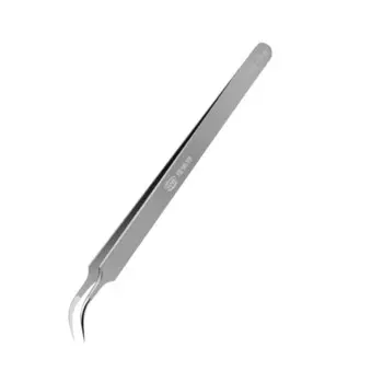 Щипцы WNB 302 из нержавеющей стали с изогнутым прямым кончиком, антикоррозийный прецизионный пинцет, электронный инструмент для технического обслуживания и промышленного ремонта