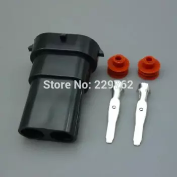 Shhworldsea 10 компл. H11 H8 9005 HB3 9006 HB4 2-контактный автомобильный водонепроницаемый разъем электрического провода, вилка для автомобиля, мотоцикла, морской розетки