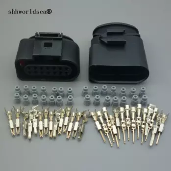 Shhworldsea 14-контактный 6X 0973817 6X 0973717 Авто 09G разъем кабеля коробки передач 6X0 973 817 6X0 973 717 водонепроницаемый разъем для VW Audi