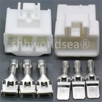 Shhworldsea 1 компл. 3-контактный автомобильный 7,8 мм серия высокомощный автомобильный жгут проводов Штекерный разъем 7282-3030 7283-3030