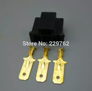 Shhworldsea 1 компл. мотоцикл H4 3-контактный 7,8 мм незапечатанный кабельный разъем электрический разъем автомобильная вилка держатель лампы розетка