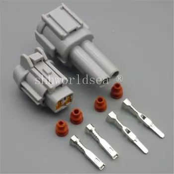 Shhworldsea 1 комплект 2-контактный автомобильный водонепроницаемый электрический разъем, противотуманные фары, розетка для Nissan Car 6185-0867 6188-0554 PB291-02127