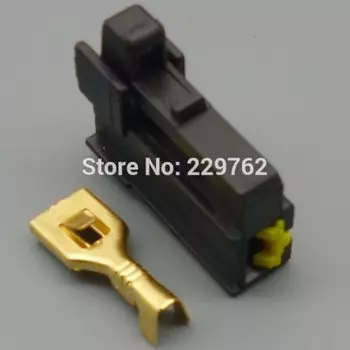 Shhworldsea 1-контактный 6,3 мм 178471 -2 разъем автоматического звукового сигнала для Toyota Camry Highlander для Corolla