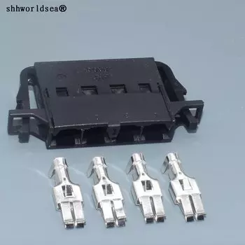 shhworldsea 1J 0972754 Для VW Beetle Caddy Golf Jetta для AUDI A3 A4 A6 Fabia Altea 4-контактный вентилятор, двигатель резистора, вилка проводки