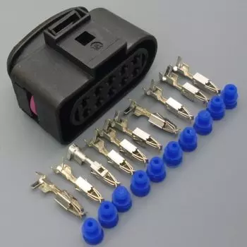 Shhworldsea 2,3,4,6,8,10,14P 3,5 мм разъем жгута проводов 1J0973722 8D0973822 Электрический разъем
