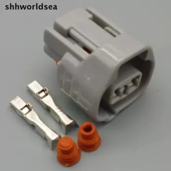 Shhworldsea 2-контактный 2,2 м женский автоматический разъем масляной форсунки автомобильный водонепроницаемый электрический разъем 6189-0249 для Toyota, Honda Nissan