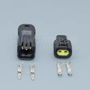 Shhworldsea 2-контактный автомобильный разъем 1,2 мм для зеркала заднего вида Toyota Zeprado