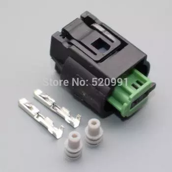 Shhworldsea 2-контактный разъем для мужчин и женщин, разъем датчика температуры охлаждающей жидкости двигателя, датчик температуры воды для BMW Buick 1- 967644 -1