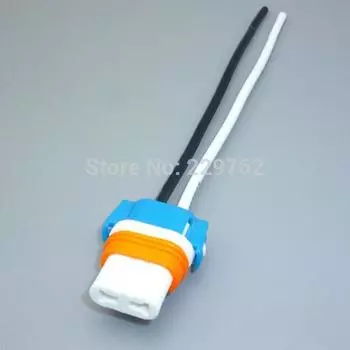 Shhworldsea 2 шт. HB4 9006 Керамический автомобильный держатель лампы налобсветильник фсветильник автомобильный 9006 разъем лампы Автомобильный разъем Удлинительный провод