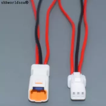 Shhworldsea 3-контактный 0,6 мм автоматический разъем для зеркала заднего вида «папа-мама» для Benz BMW 03T-JWPF-VSLE-S 03R-JWPF-VSLE-S