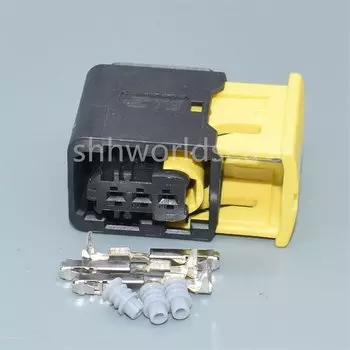 Shhworldsea 3-контактный 1,5 мм автомобильный электрический водонепроницаемый автоматический разъем кабеля 1- 1418451 -1 1- 1418448 -1
