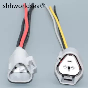 Shhworldsea 3-контактный 2,2-мм гнездовой автоматический разъем для Toyota Camry Corolla Honda Accord Fit Civic, вилка катушки зажигания 6189-0179