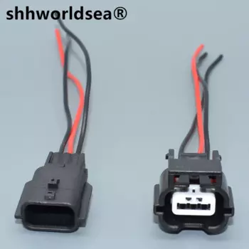 Shhworldsea 3-контактный 3p 0,6 мм женский и мужской автоматический разъем провода 7283-8852-30 7282-8852-30