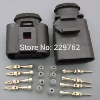 Shhworldsea 4 контакта 1,5 мм 1J0973804 1J0973704 1717893 автоматический датчик температуры Водонепроницаемый Электрический проводной разъем для автомобиля грузовика