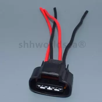 Shhworldsea 4-контактный 2,2 мм 2JZ-GE распределитель кривошип женский провод розетка датчик наддува овальный разъем катушки зажигания для Toyota