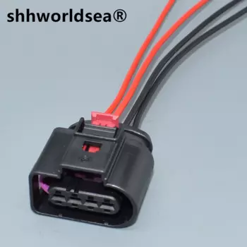 Shhworldsea 4-контактный/способ 3,5 мм женский разъем катушки зажигания с клеммным уплотнением для AUDI A8 VW 8K0 971 994 8K 0971994