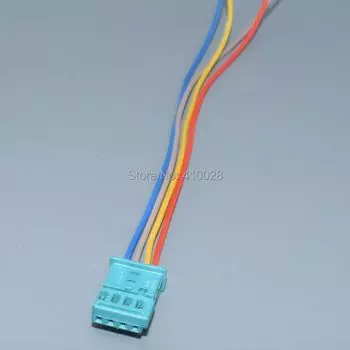 shhworldsea 4P 968813 -9С 0- 1452576 -8 PA66 Для BMW 4-контактный мужской и женский незапечатанный разъем жгута проводов