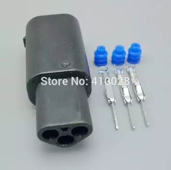 Shhworldsea 5/30/100 комплектов 3-контактный разъем автоматического ограничения 0,6 мм, разъем педали акселератора для BMW 1- 967642 -1