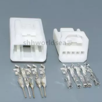Shhworldsea 5-контактный 0,7 мм женский или мужской автоматический провод, незапечатанный сменный разъем, автомобильная вилка 6098-3810 90980-12365 90980-12366